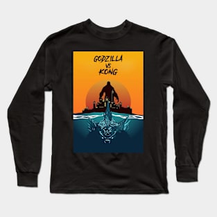 godzilla vs kong Long Sleeve T-Shirt